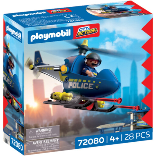 PLAYMOBIL 72080 Police helicopter