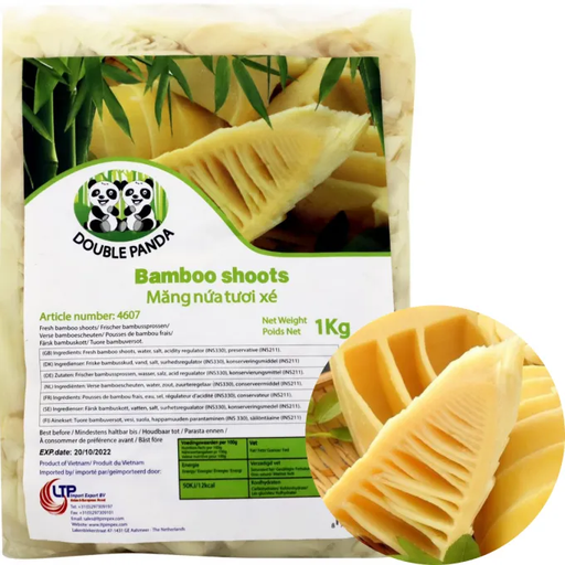 DOUBLE PANDA Bamboo Shoot Slices 1kg