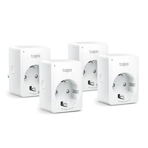 TP-LINK TAPO P100 Switchable WiFi Plug (4-pack)