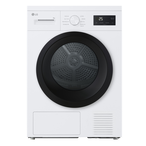 LG RHA1008NWK 8kg Dual Inverter Heat Pump Tumble Dryer