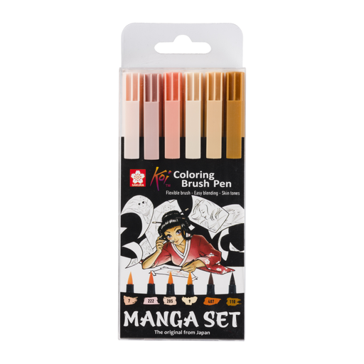 Amsterdam Koi brush pen manga collection