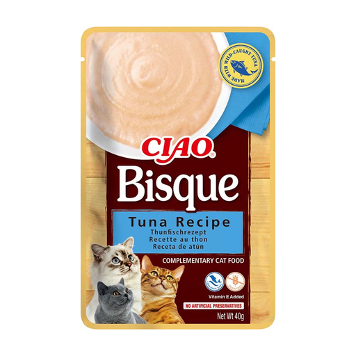 INABO Cat Broth Pouches, Tuna Recipe