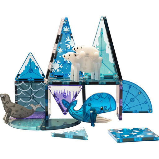 Coffret de 25 pièces MAGNA-TILES Arctic Animals