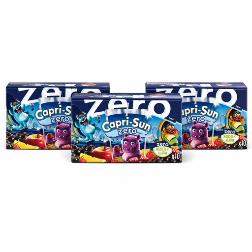 CAPRI-SUN Monster Alarm Zero Sugar – 3 x 10 x 0.2 L