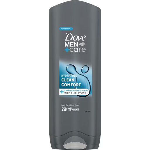 Dove Men Clean Comfort Shower Gel 250 ml