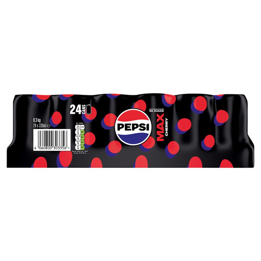 Pepsi Max Cherry 24 × 330ml cans