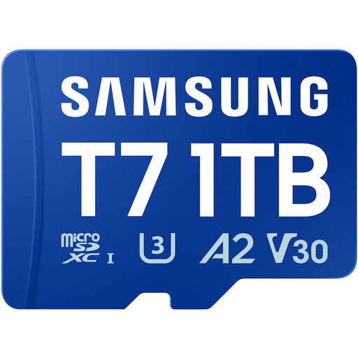 SAMSUNG T7 microSD Memory Card 1TB