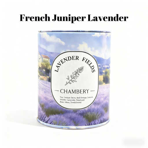 Zooly Tin Can Scented Candle - French Juniper Lavender