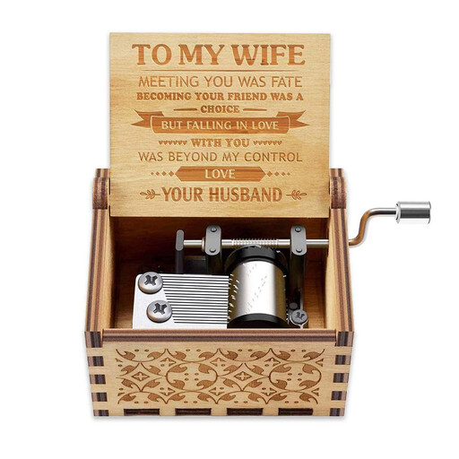 Alphynix 1pc 'To My Wife' Music Box