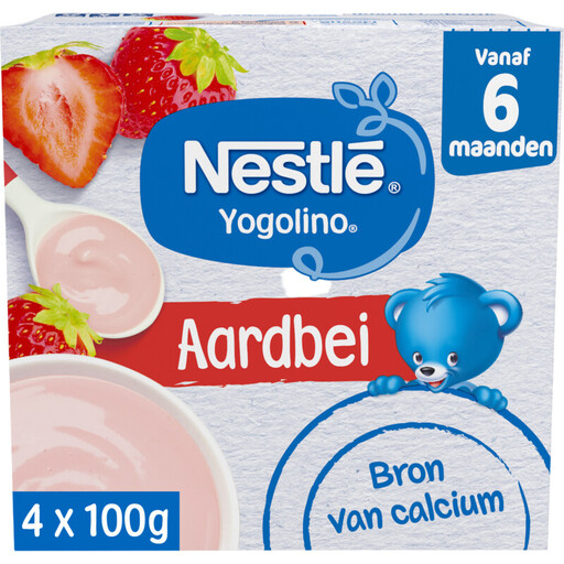 Nestle Yogolino 6+M Strawberry Baby Dessert