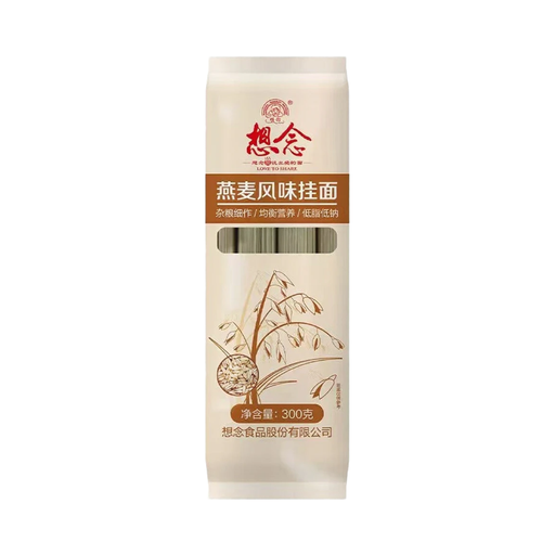 Xiang Nian oat-flavour noodles, 300 g pack