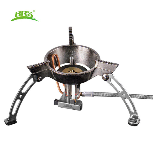 BRS 11-Series Camping Gas Stove with Carry Bag and Multifunctional Adapter,3240 W