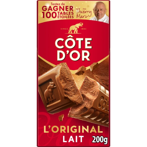 CÔTE D'OR Classic Milk Chocolate Bar 200g