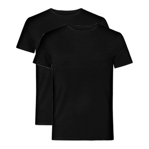 Rester?ds Tee 2-Pack Bamboo Black S