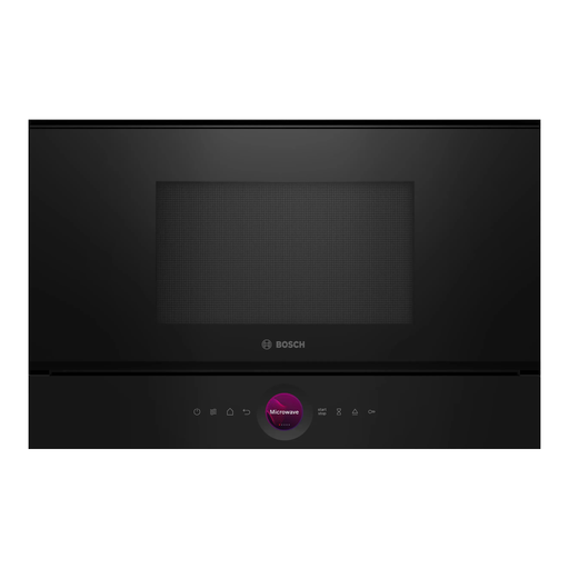 Bosch BFL7221B1 Series 8 Built-In Microwave - Black