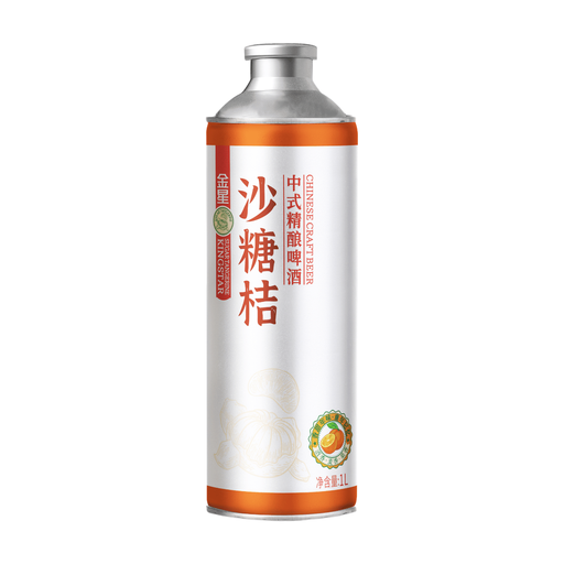 Kingstar Sugar Tangerine Chinese Craft Beer 1L