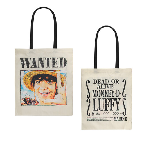 Tote Bag One Piece Monkey D. Luffy Wanted Poster