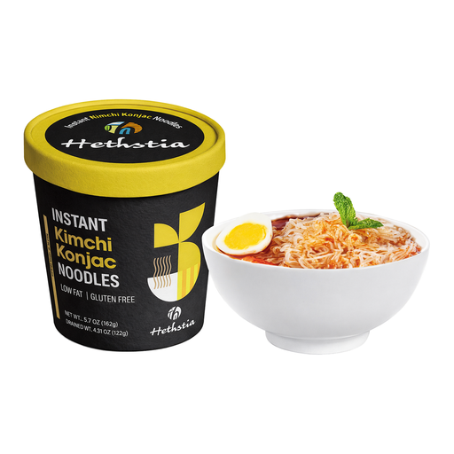 Hethstia Instant Konjac Noodle Kimchi Soup Cup 162g