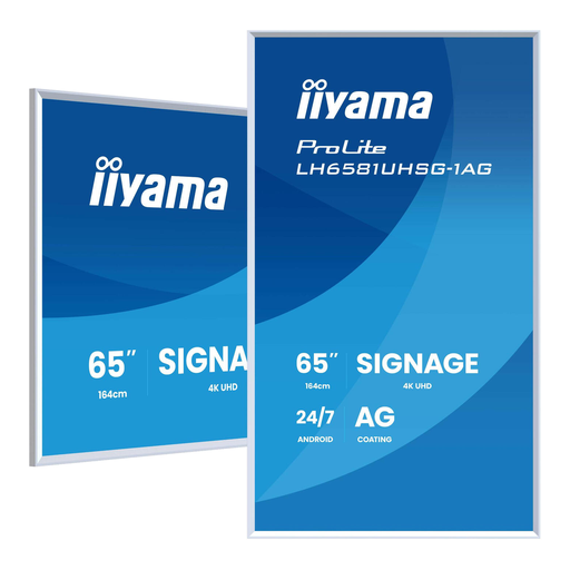 Iiyama LH6581UHSG-1AG 64.5 inch signage display