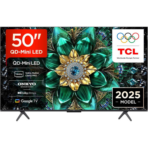 TCL 50 英寸 QD-Mini LED 4K Google TV