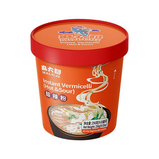 Ma Liu Ji Instant Vermicelli (Hot & Sour) 256g