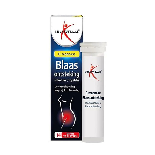 Lucovitaal D-Mannose Cystite 14 Comprimés Effervescents