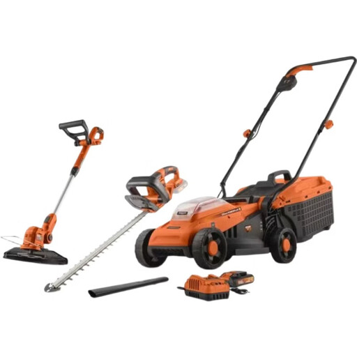POWERPLUS Dual Power Promo Lawn Mower Set POWDPGBOX25 - 20V
