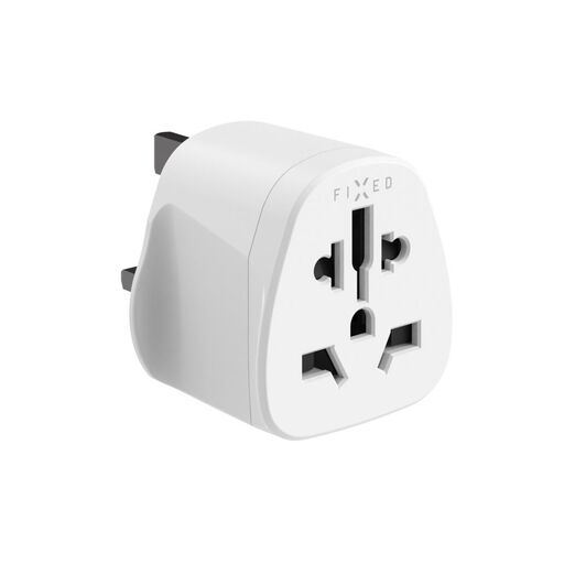 FIXED UK Power Adapter, Blanc