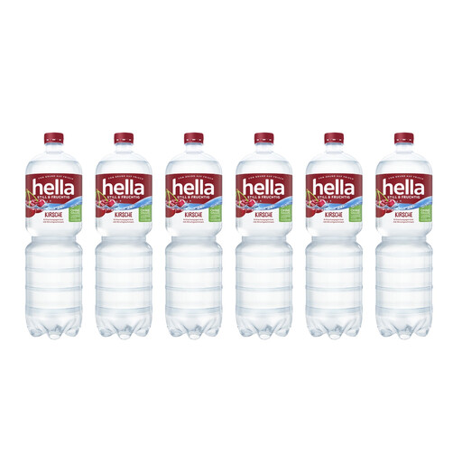Hella Cherry 风味矿泉水 6 x 1.5 L