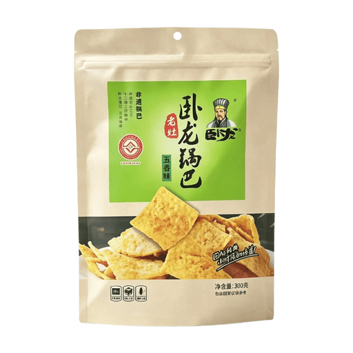 Wo Long Rice Crackers Five-Spice Flavour 300g