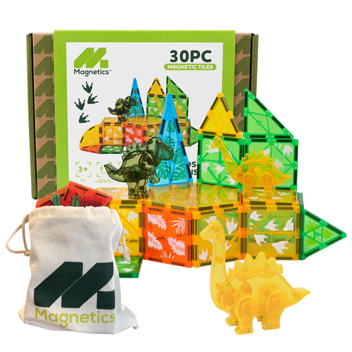 Magnetics Magnetic Building Tiles 30 Piece Set