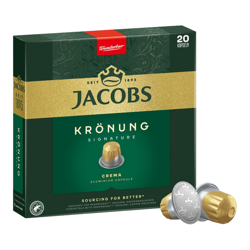 Jacobs Krönung Crema 咖啡胶囊 20 粒装 104 g