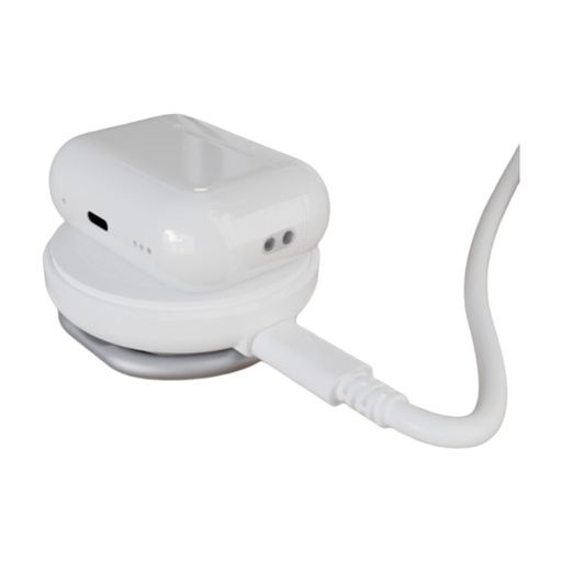 HYPER Hyperjuice Qi2 2-in-1 Magnetic Charging Stand in white