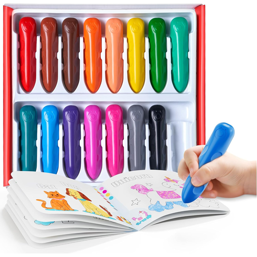 Color Jumbo Crayon Set for Toddlers
