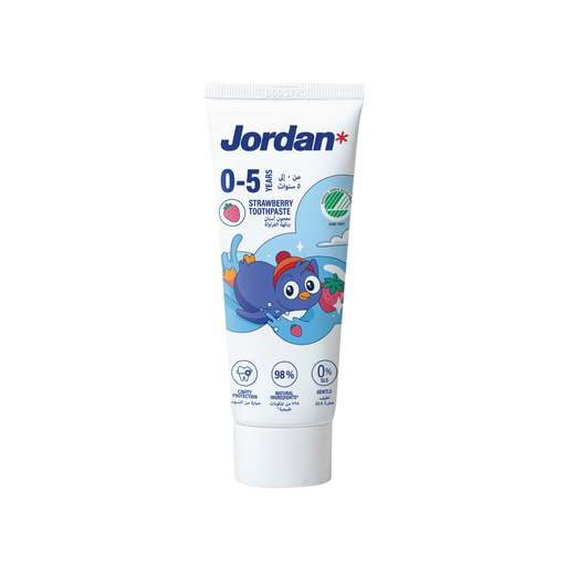 JORDAN Kids 0-5 Years Raspberry Toothpaste