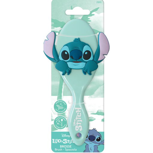 Disney Stitch Gentle Detangling Hairbrush Flexible Bristles
