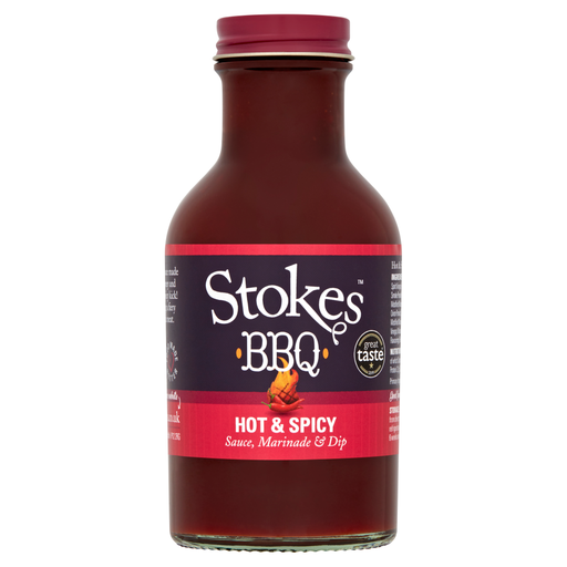 Stokes Hot & Spicy BBQ Sauce 315g