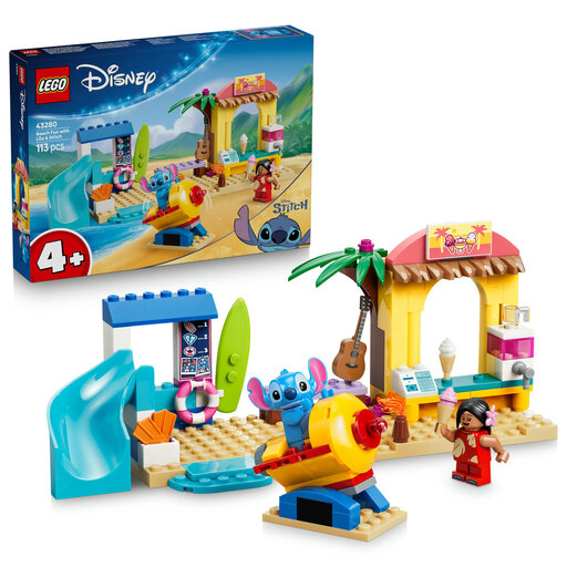 LEGO Disney Classic 43280 Beach Fun with Lilo & Stitch