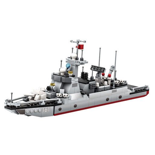 WANGE Type 052D Missile Destroyer Building Blocks Set