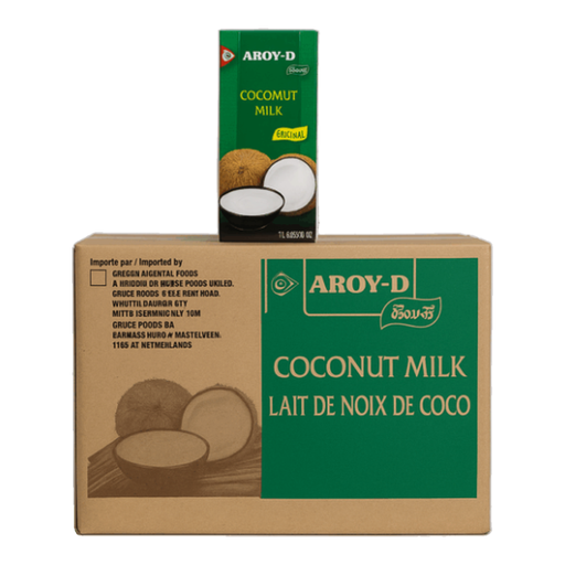 Aroy-D Coconut Milk 12x1L 1box
