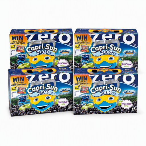 Capri Sun Zero Blackcurrant 4x8x200ml
