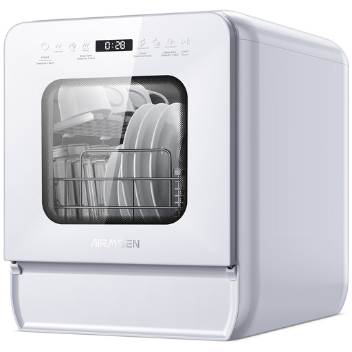 AIRMSEN countertop dishwasher with 5 L tank