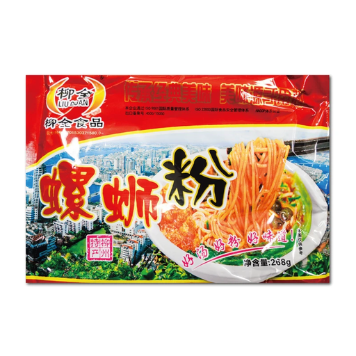Nouilles de Riz aux Escargots de Liuzhou Liu Quan 268g