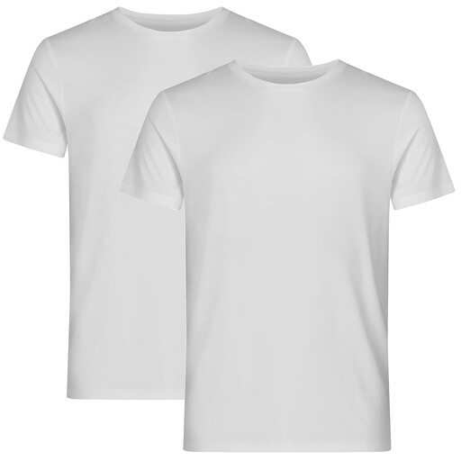 Resteröds 2-pack bamboo T-shirts, white
