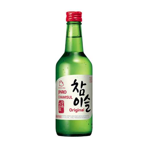 Jinro Chamisul Soju (Classic-Bottle) Alc 20.1% 350ML