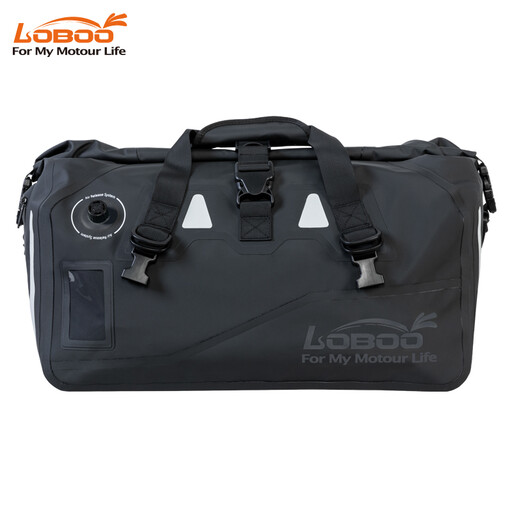 Sacoche de selle moto LOBOO 40L, étanche, sac Roll-Top