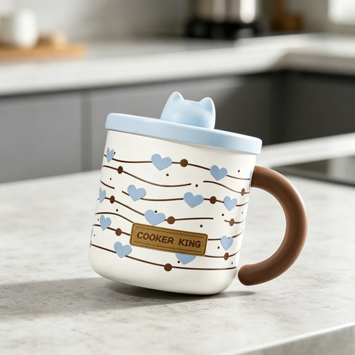 Meow Encounter Desk Tumbler 450 ml Blue Planet