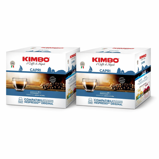 KIMBO Nespresso coffee capsules, pack of two