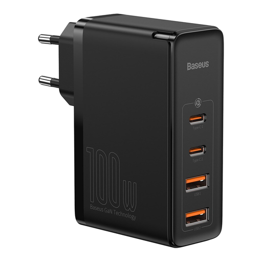 Baseus GaN2 Pro Quick Charger 2C+2U 100W EU Black