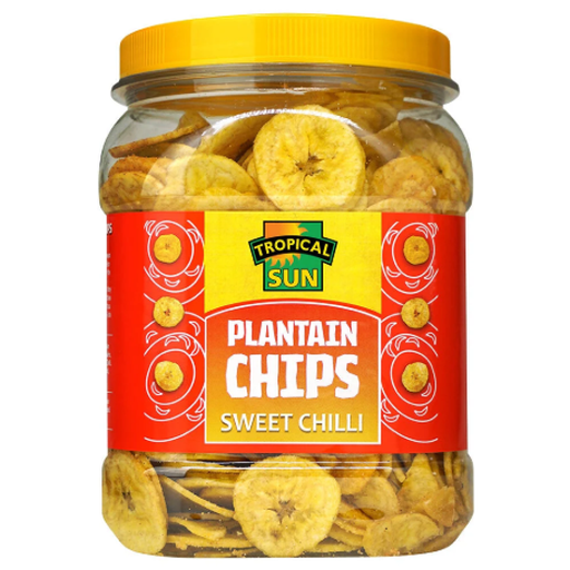 Tropical Sun Plantain Chips Sweet Chilli 450g